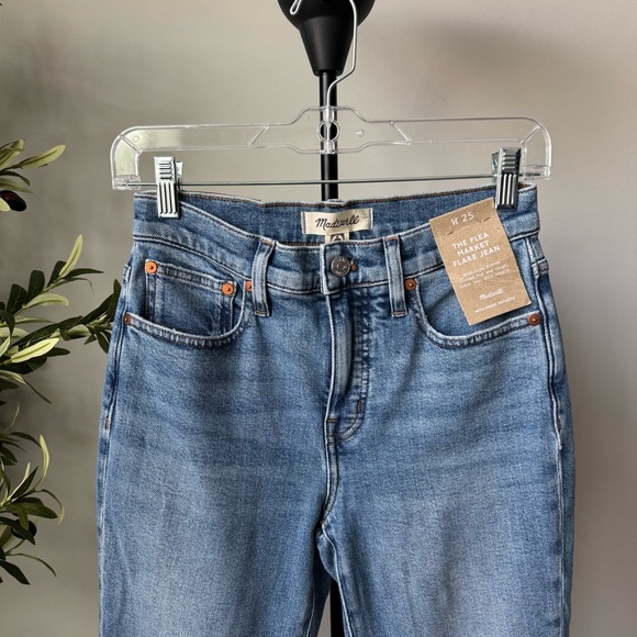 Madewell Flea Market Flare Jeans Amaretto Wash 25 - Picture 2 of 8